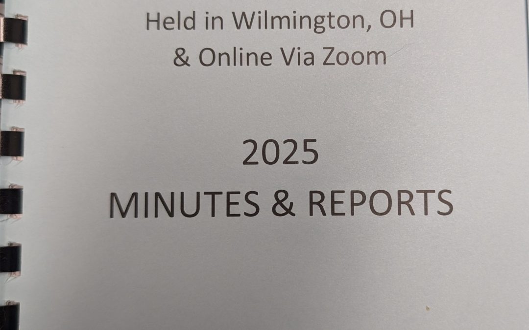 2025 Minute Books