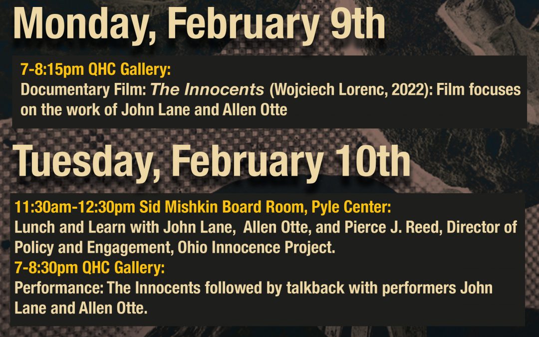 The Innocents at Wilmington College QHC: Film (February 9) and Performance (February 10):