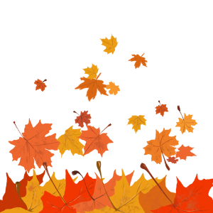 Falling leaves