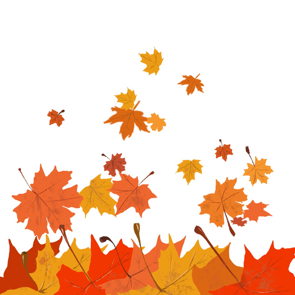 Falling leaves