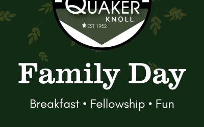 Young Adult Fall Gathering, 10/17: Breakfast at Quaker Knoll