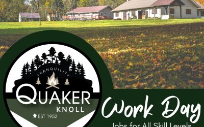 Quaker Knoll Work Day: October 17